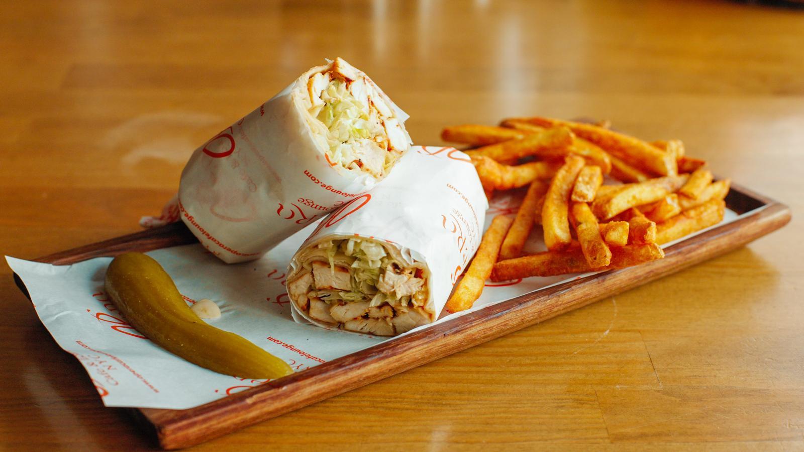 Chicken Doner Wrap (Gyro).