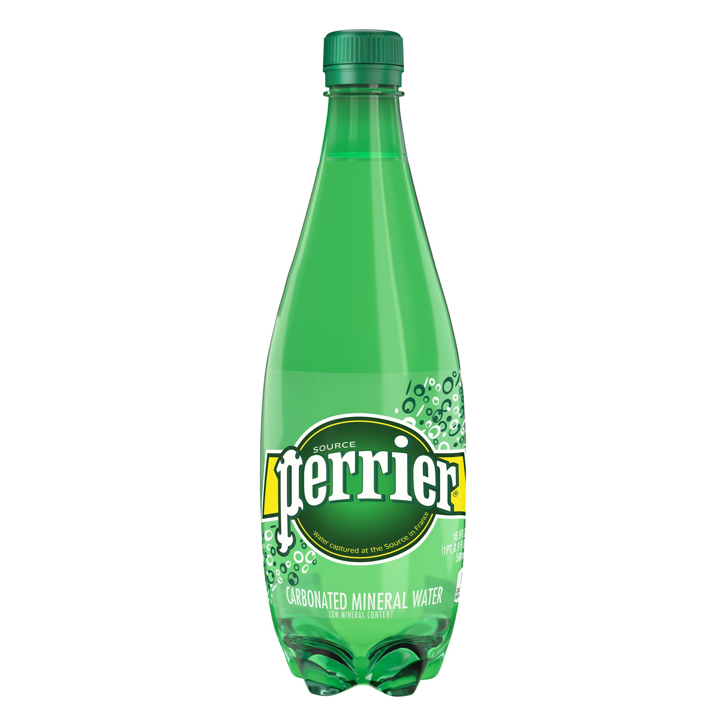Perrier Carbonated Mineral Water - 16.0 Oz.