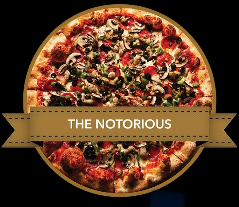 12" Notorious Pizza.