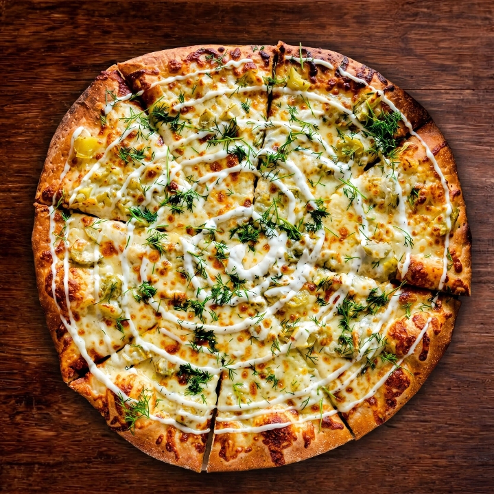 Dill Pickle Pizza.