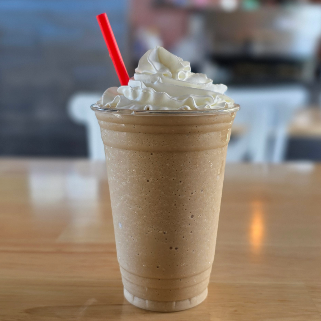 Vanilla Latte Frappe.
