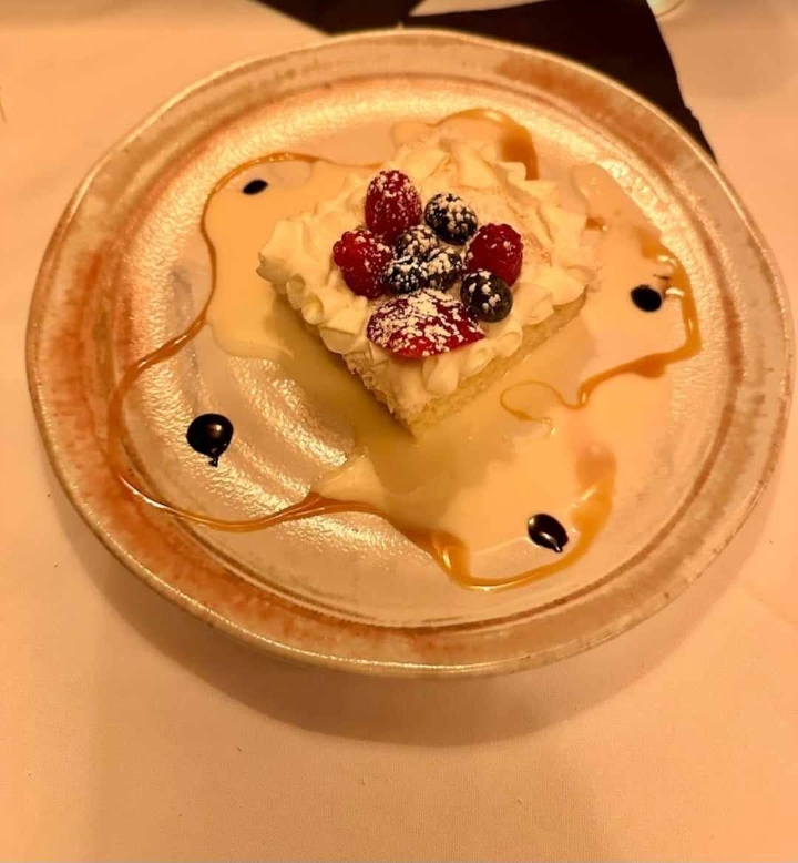 Tres Leches Cake.