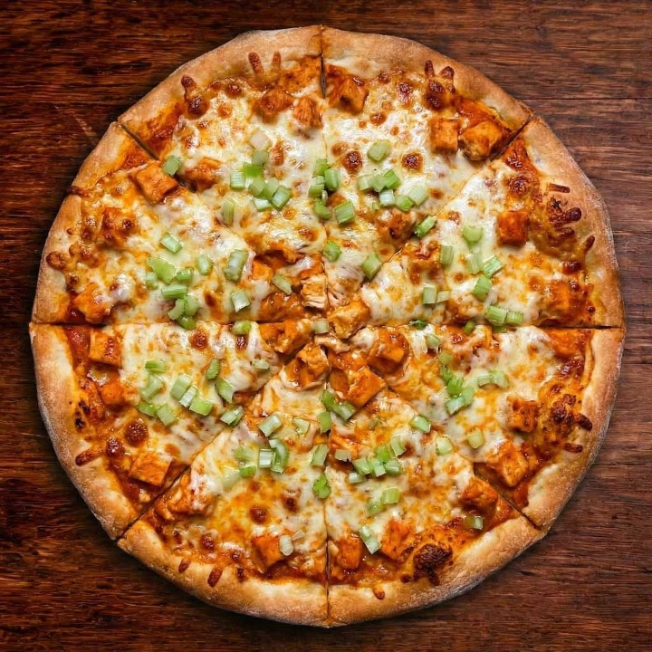 Buffalo Chicken Pizza.