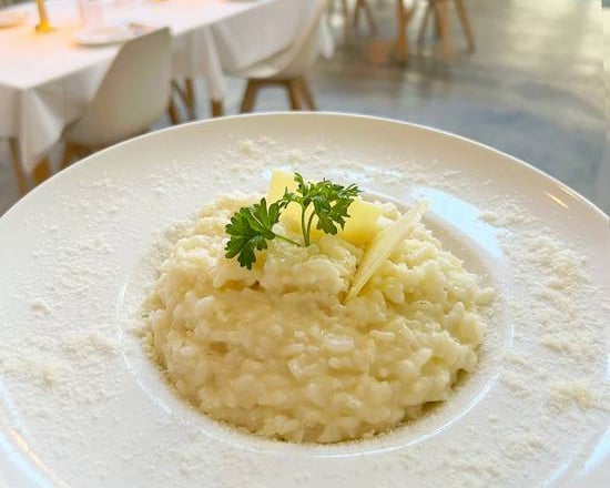 Risotto four cheese.