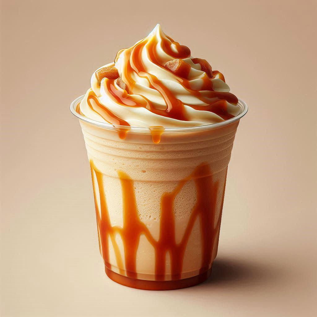 Caramel Frappe.