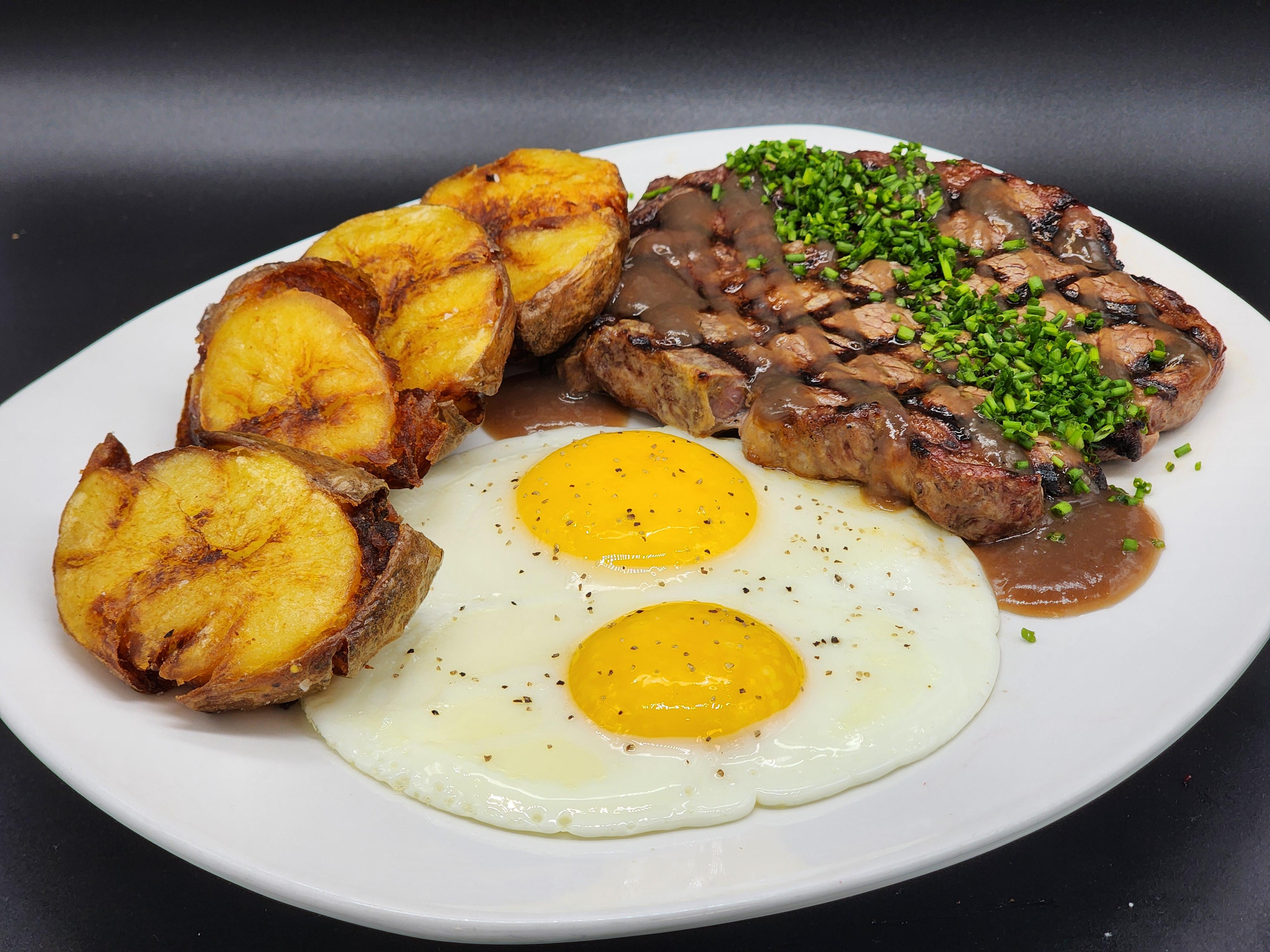 Steak & Eggs.