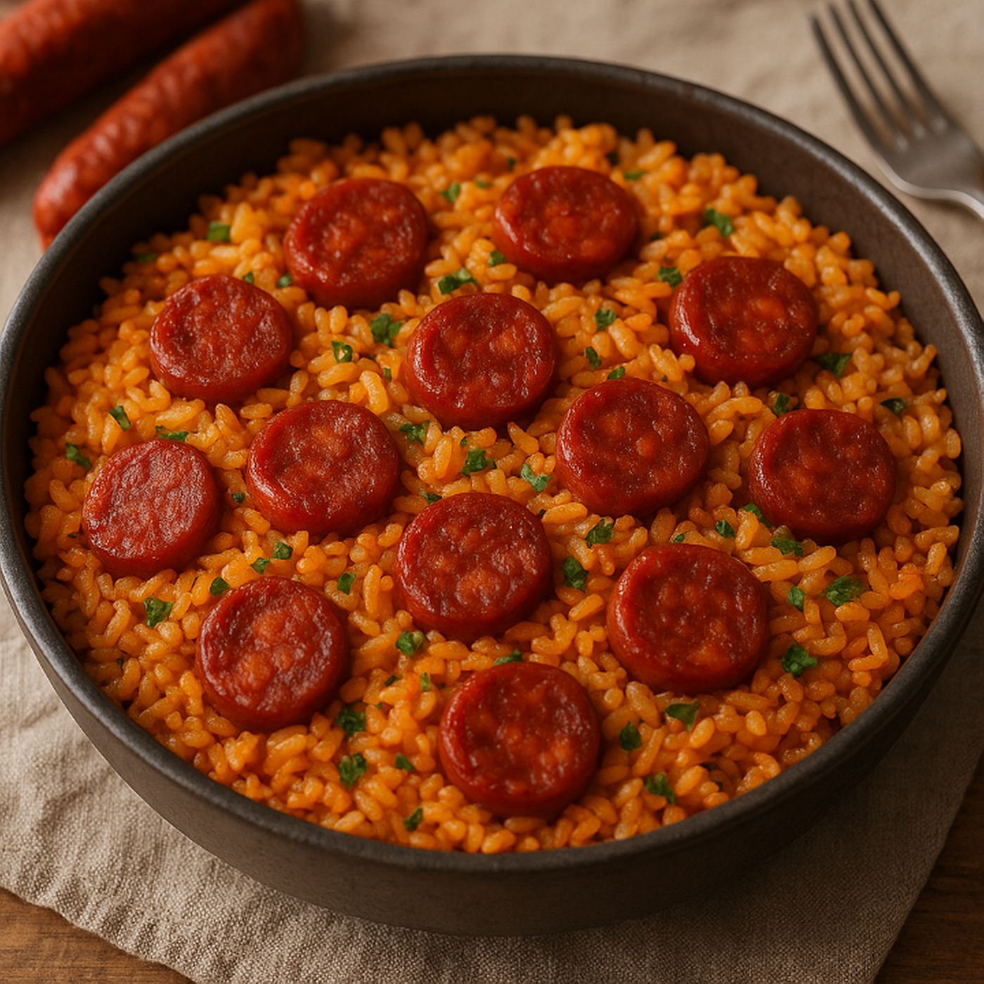 Arroz con Chorizo.
