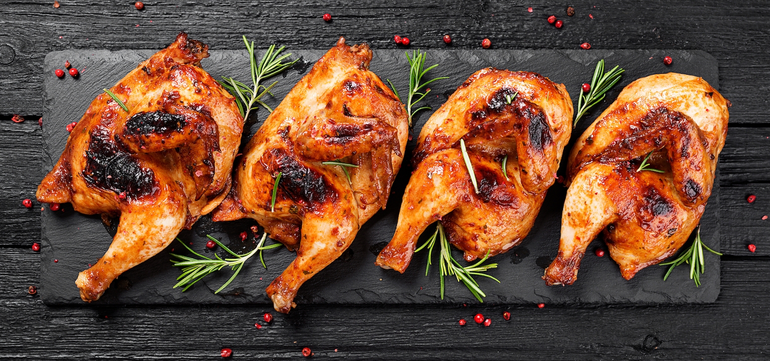 1/2 Pollo al Horno.