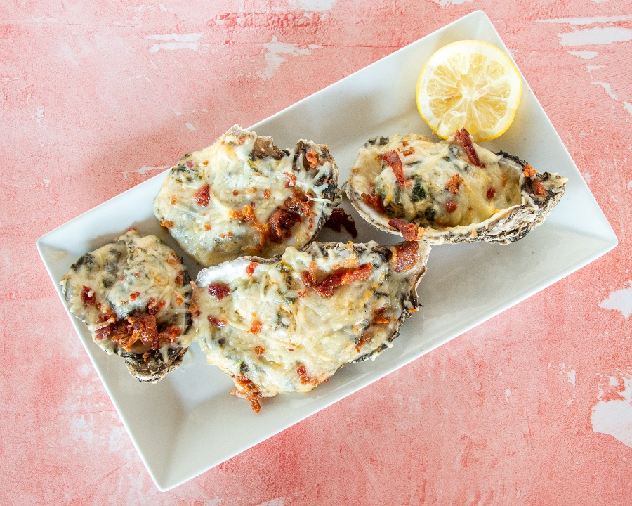 Oysters Rockefeller.