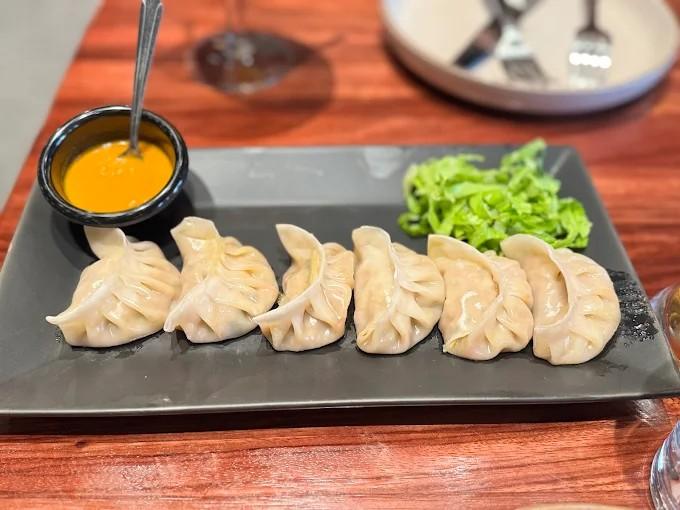 Kathmandu Chicken Momo.