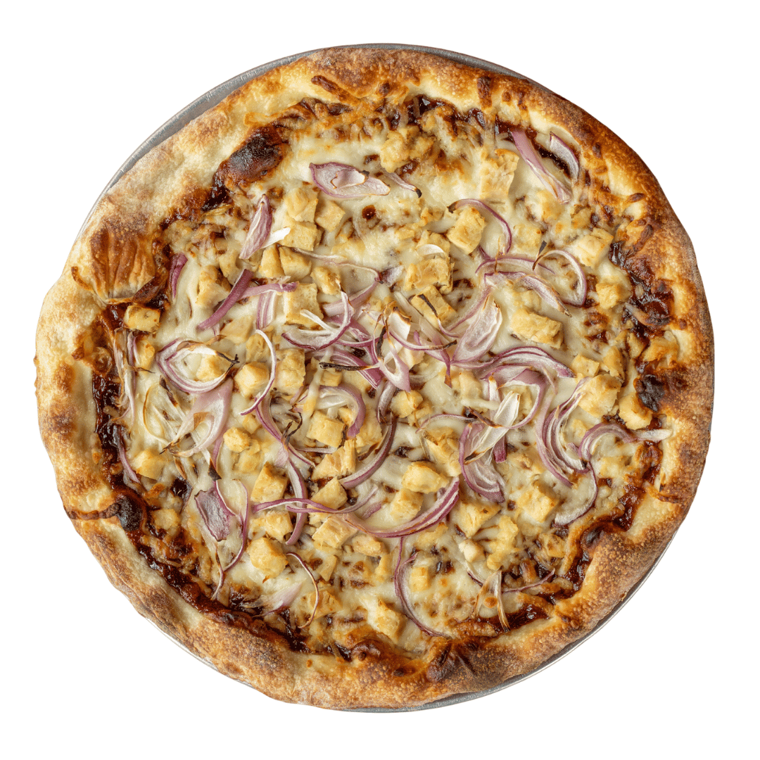 10" BBQ Chicken Pizza.