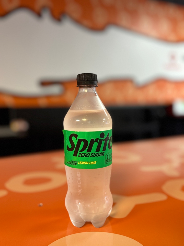 Sprite Zero Bottle.