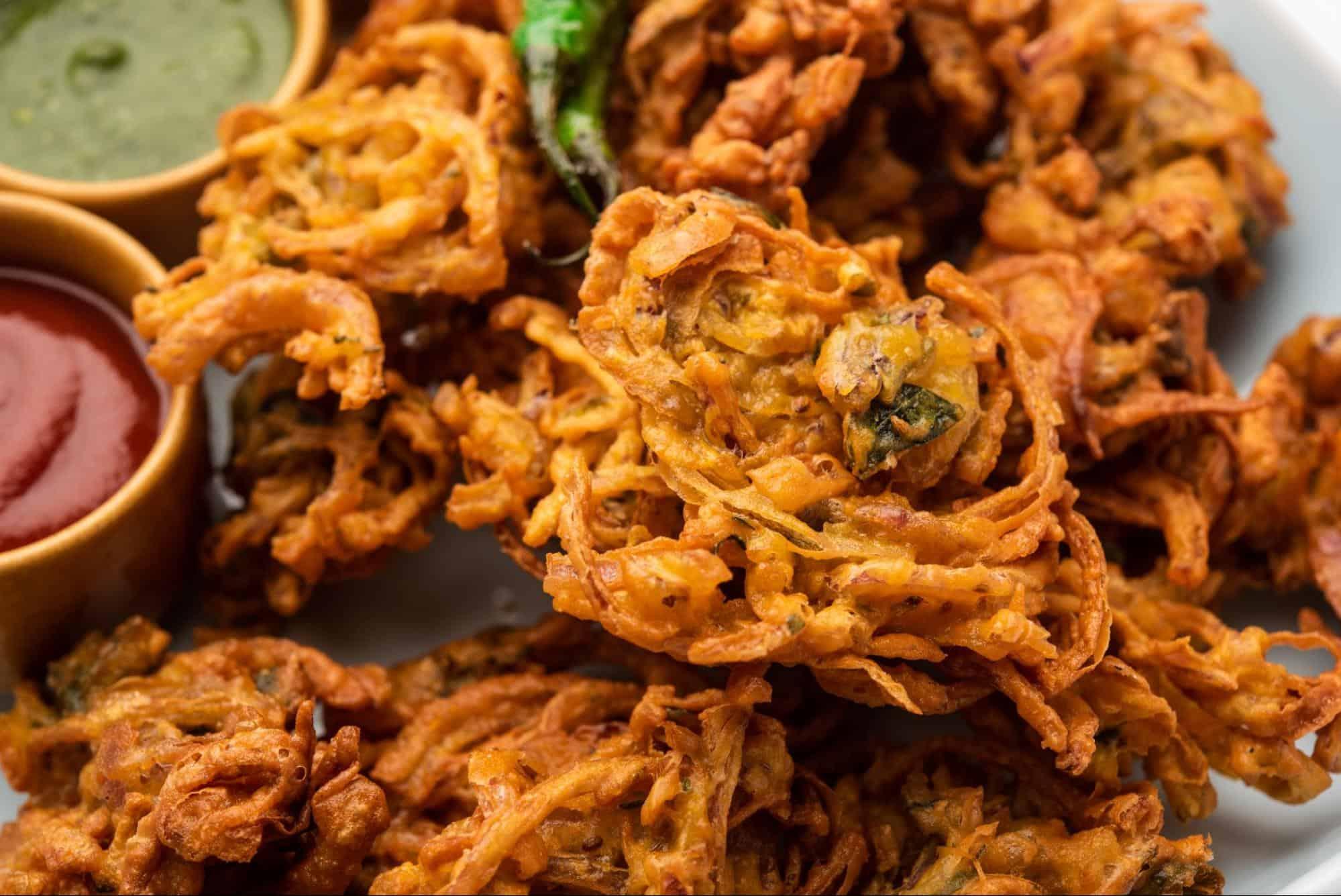 Onion Pakoda.