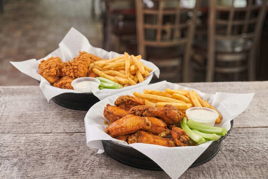 Breaded Wings - 10 Pieces.
