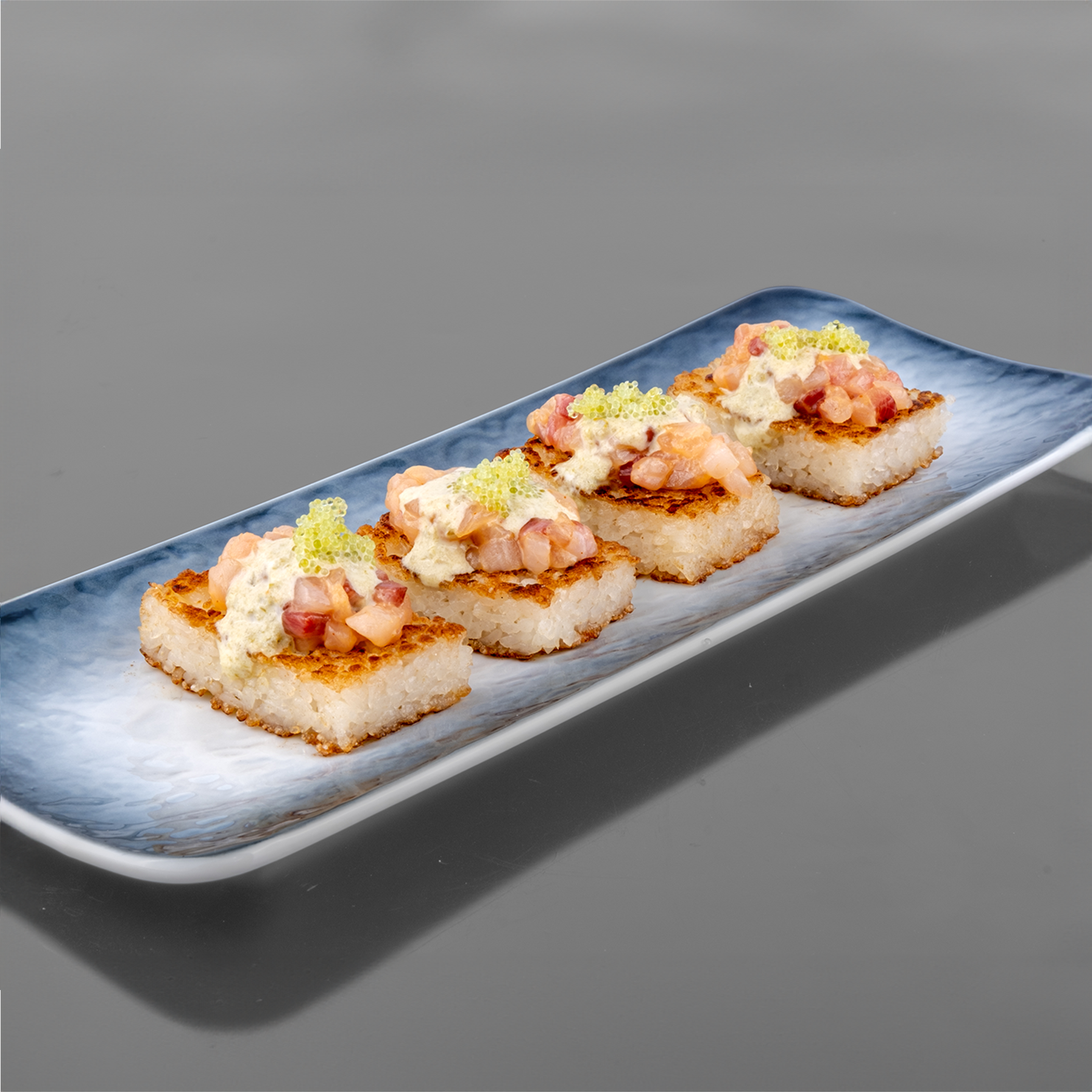 Crispy Tartare Hamachi.