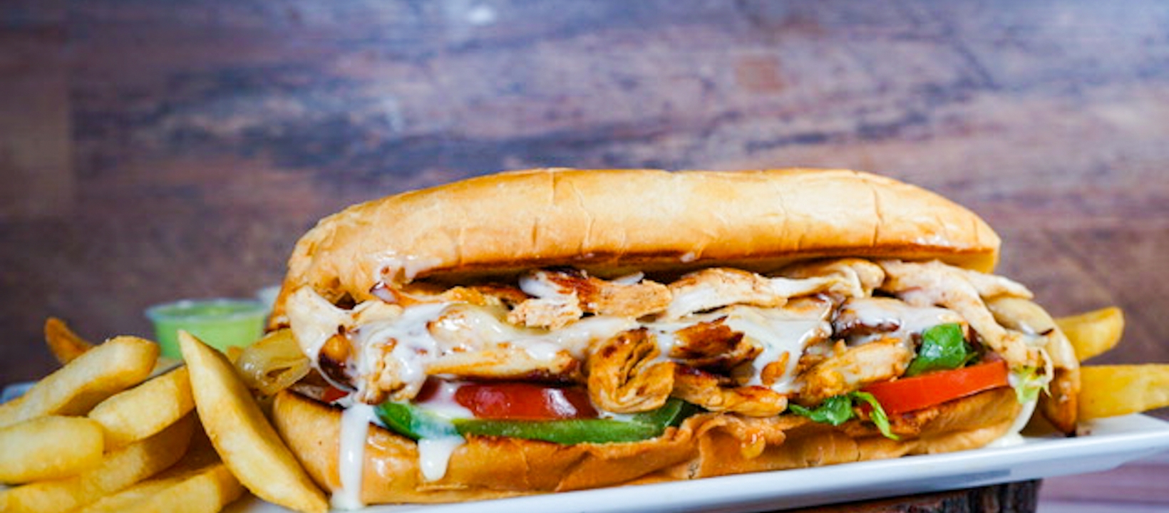 Chicken & Cheese Sandwich.