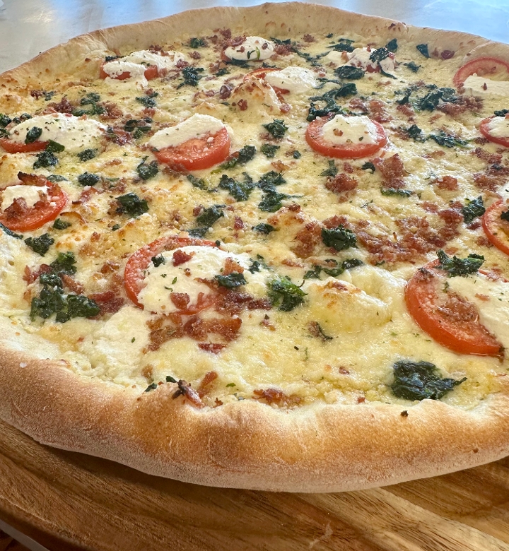 LG White Pizza.