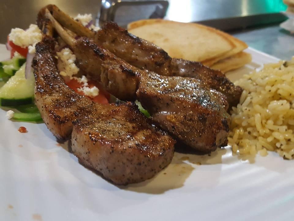 LAMB CHOPS ENTREE (3 PC).