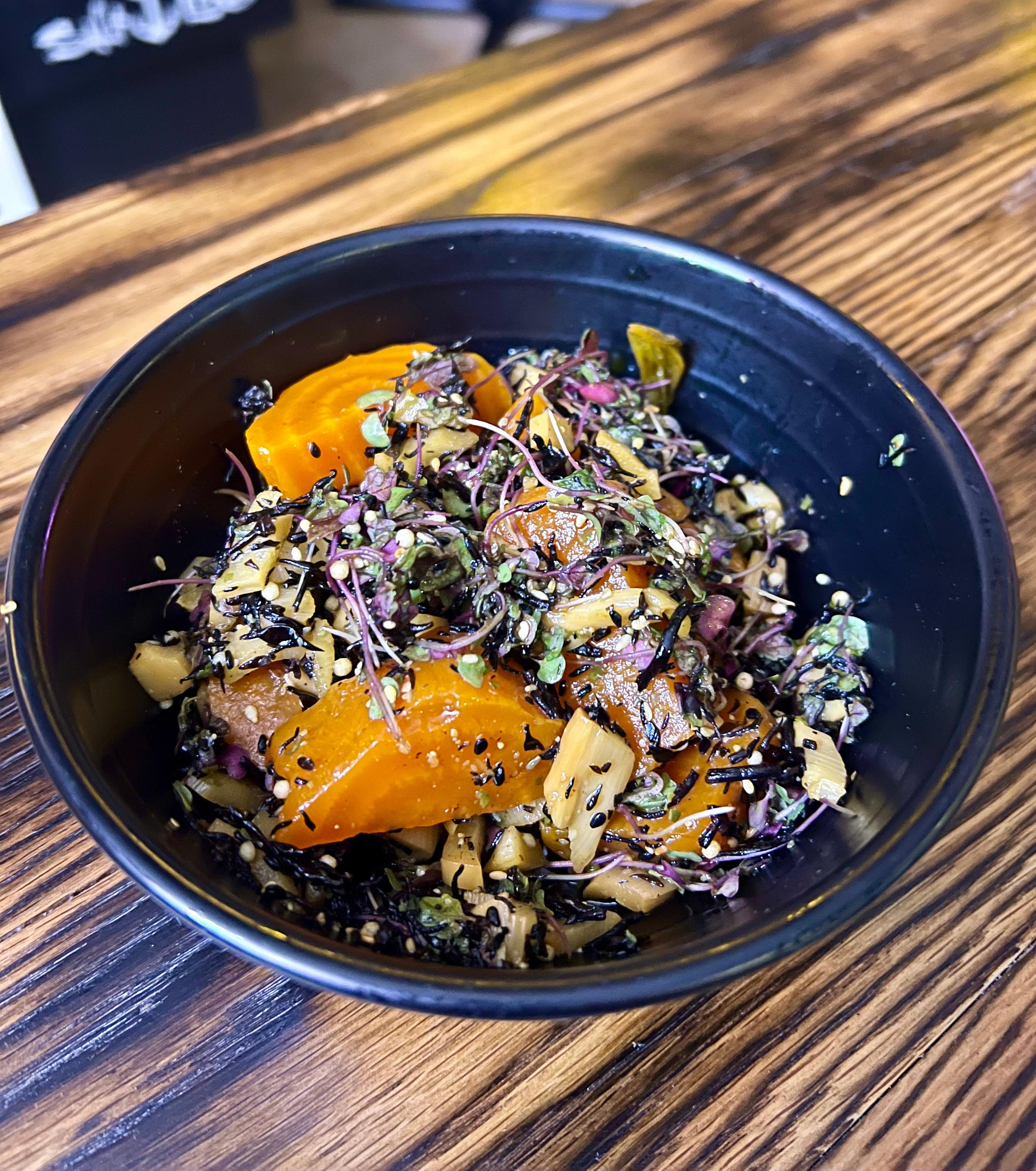 Pickled Beets & Hijiki.