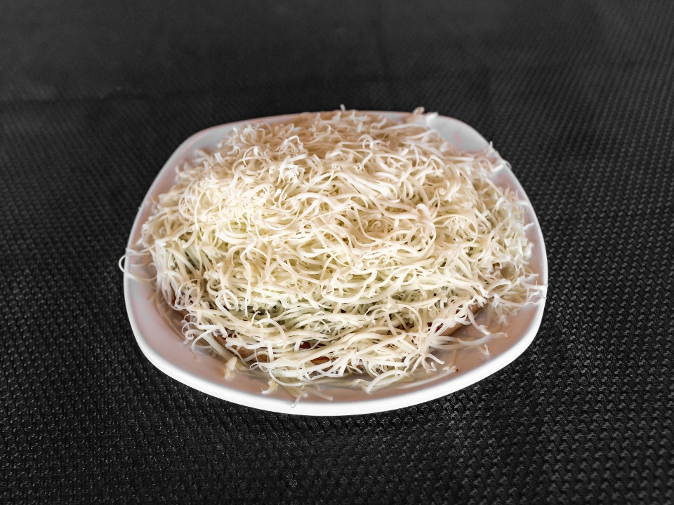 Indian Style Bhakhri Pizza.