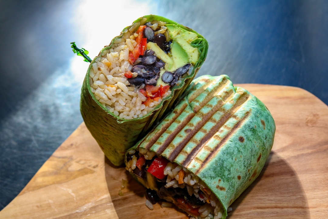 Protein Vegetarian Wrap.