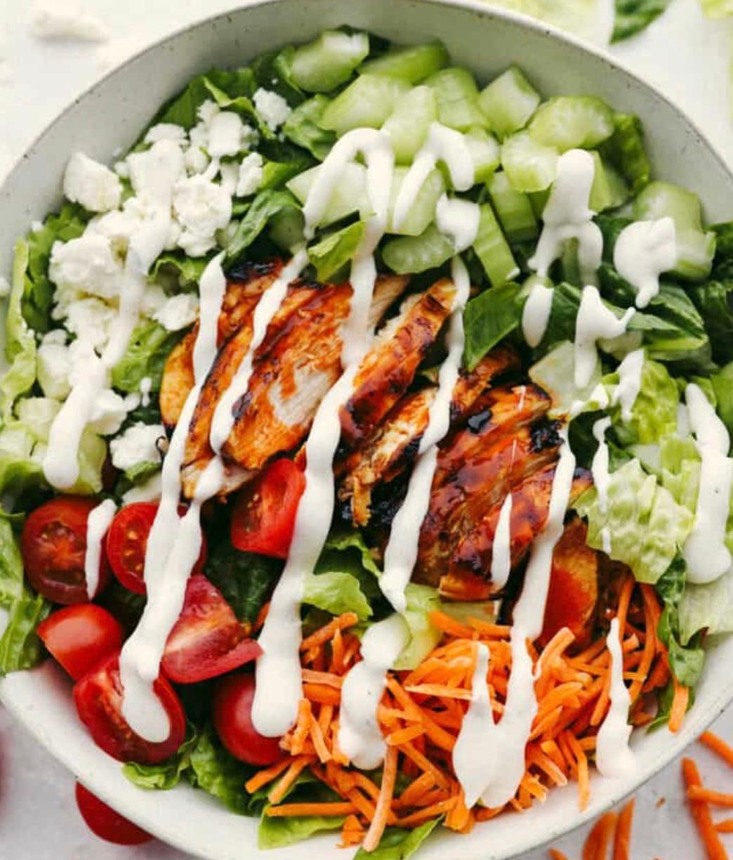 BUFFALO CHICKEN SALAD.