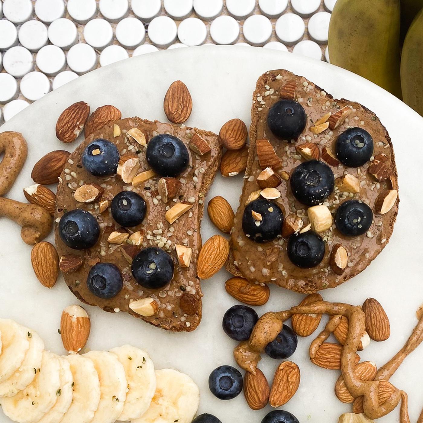 Almond Butter Toast.
