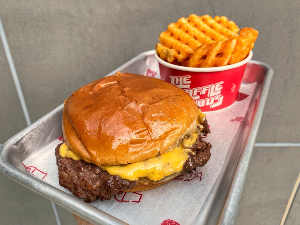 Kids Burger and Fries.