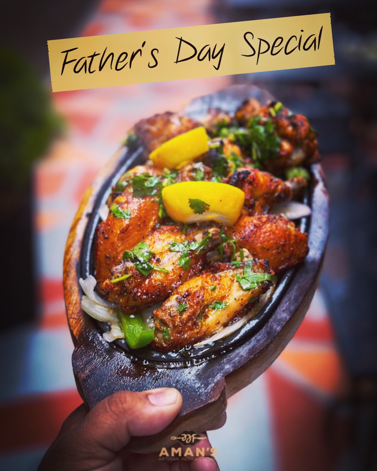 ◼️ Tandoori Wings ⚫️.