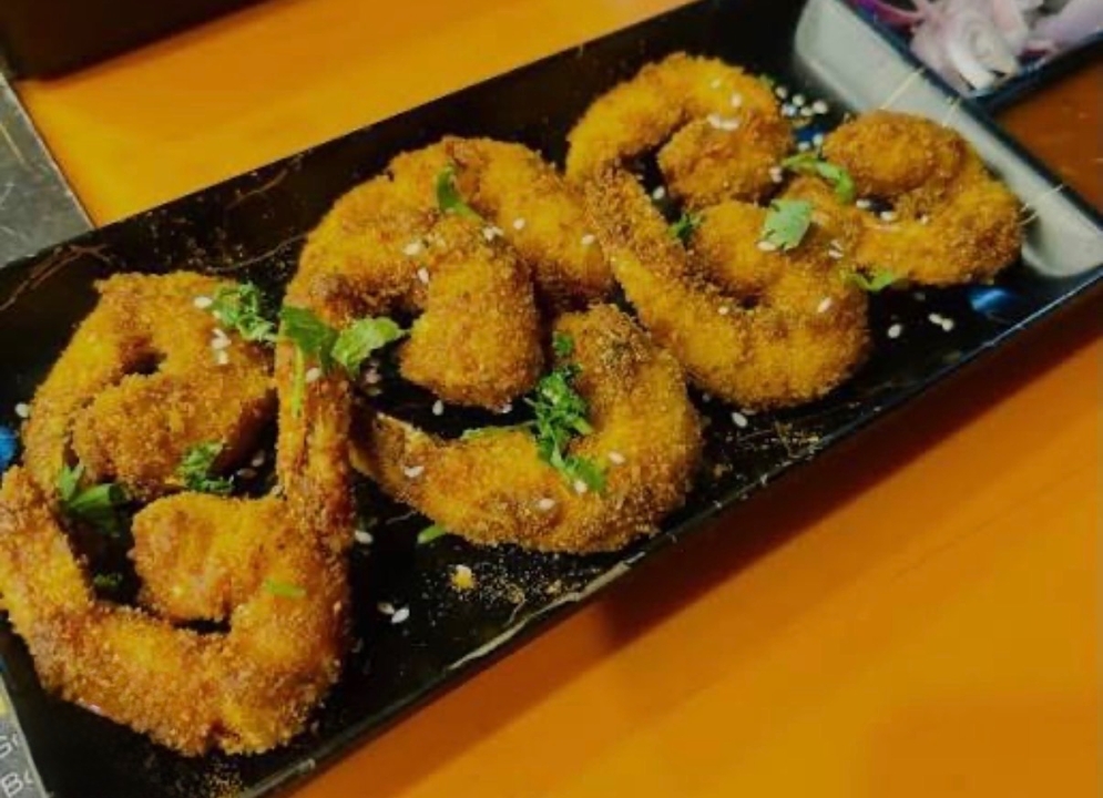 Prawns - Rawa Fried.