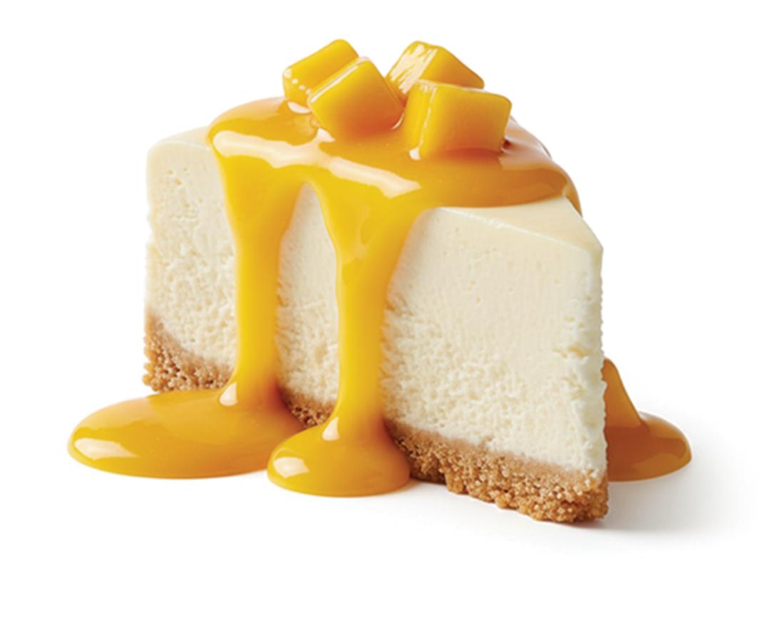 Mango Cheesecake.
