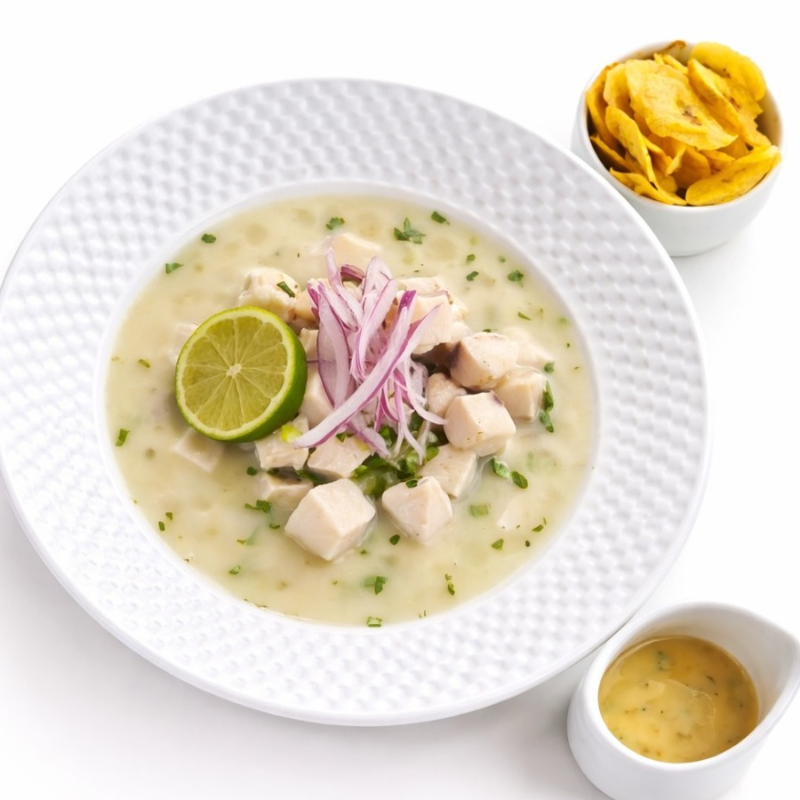 Ceviche de Pescado Ecuatoriano.