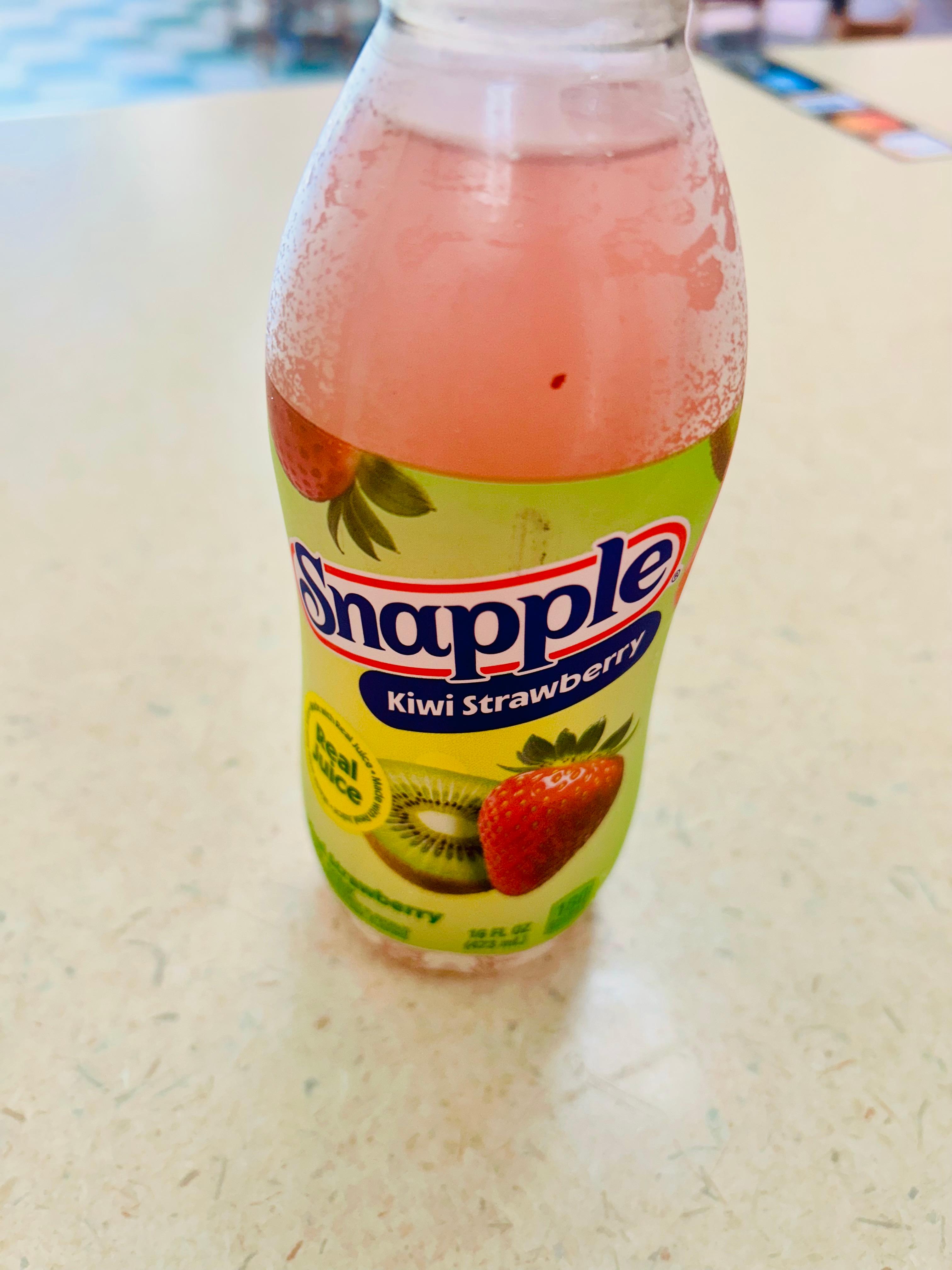 Snapple Kiwi Strawberry.