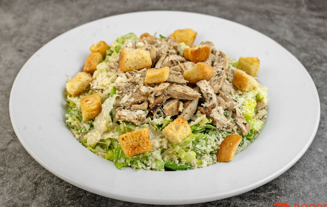 Chicken Caesar Salad.