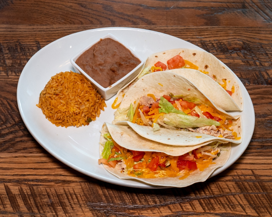 3 Tacos Dinner.