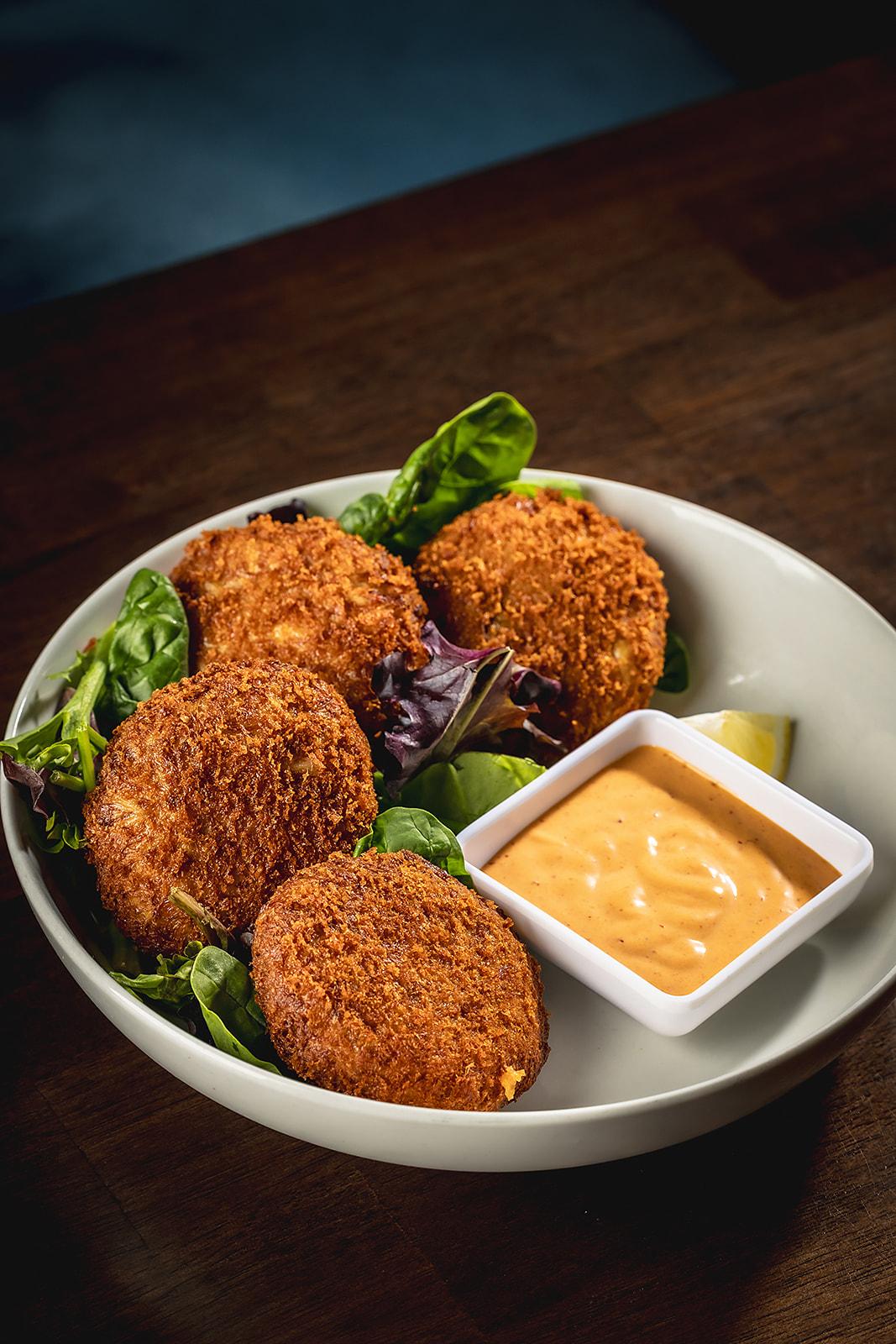BLU Crab Cakes.