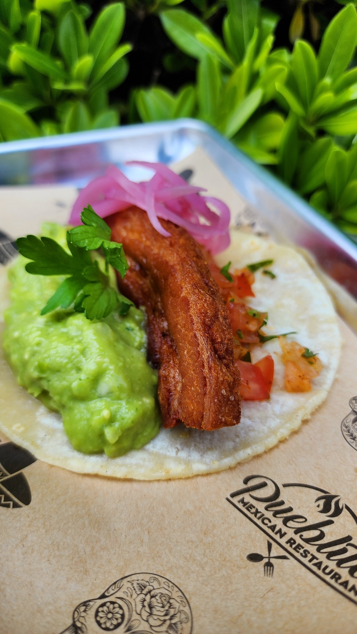 Taco Chicharrón.