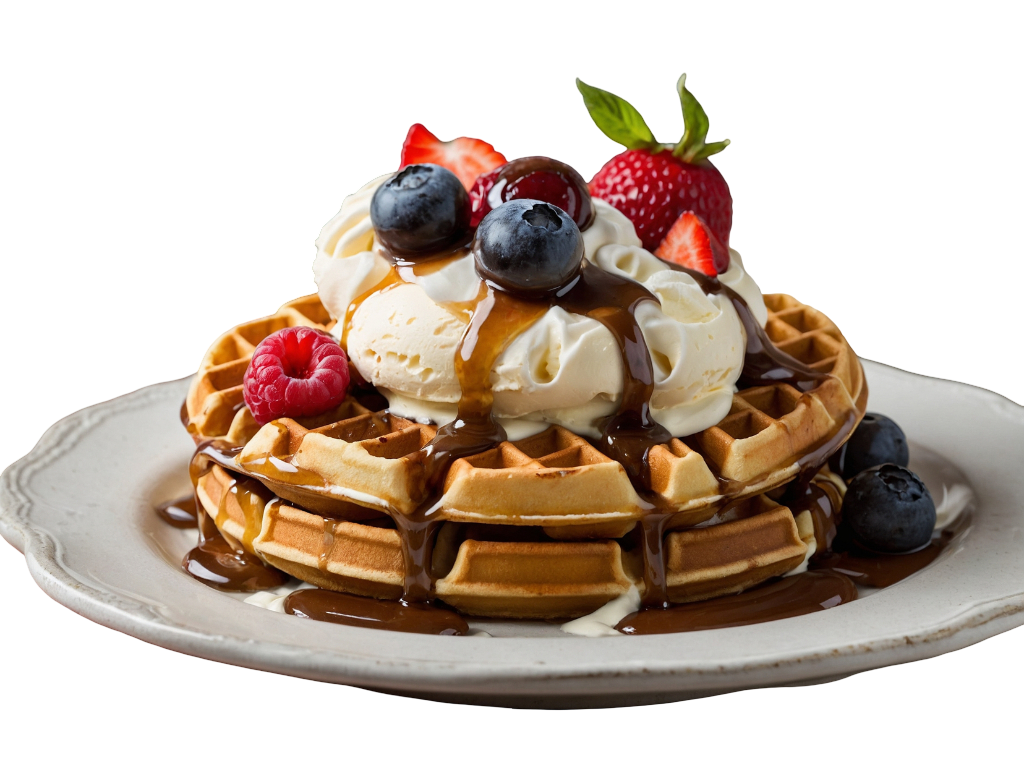 Waffle Ala Mode.
