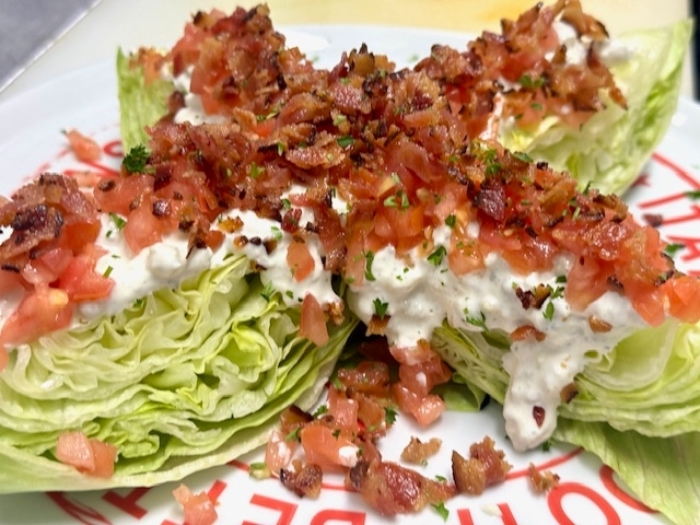 Iceberg Wedge Salad Full Tray.