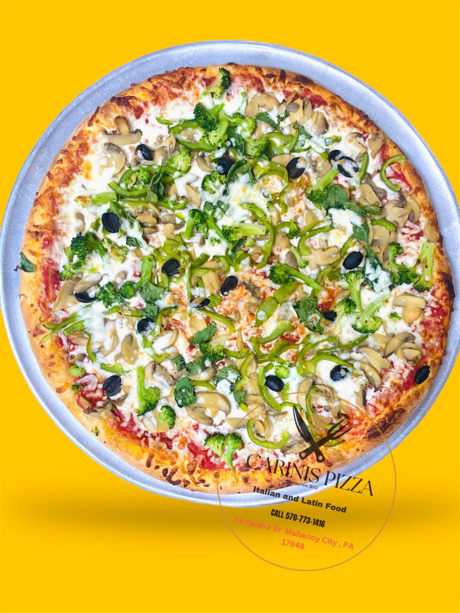 Vegetable Pizza.