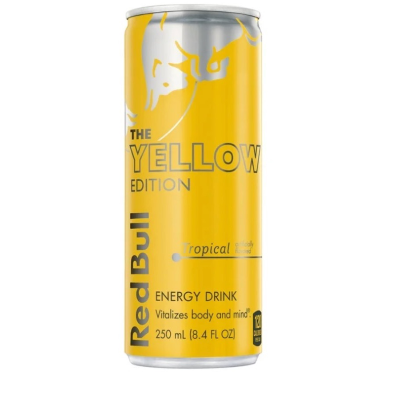 Red Bull Tropical.