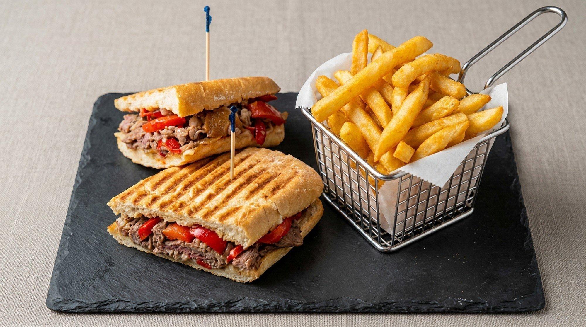 Grilled Prime Rib Panini.