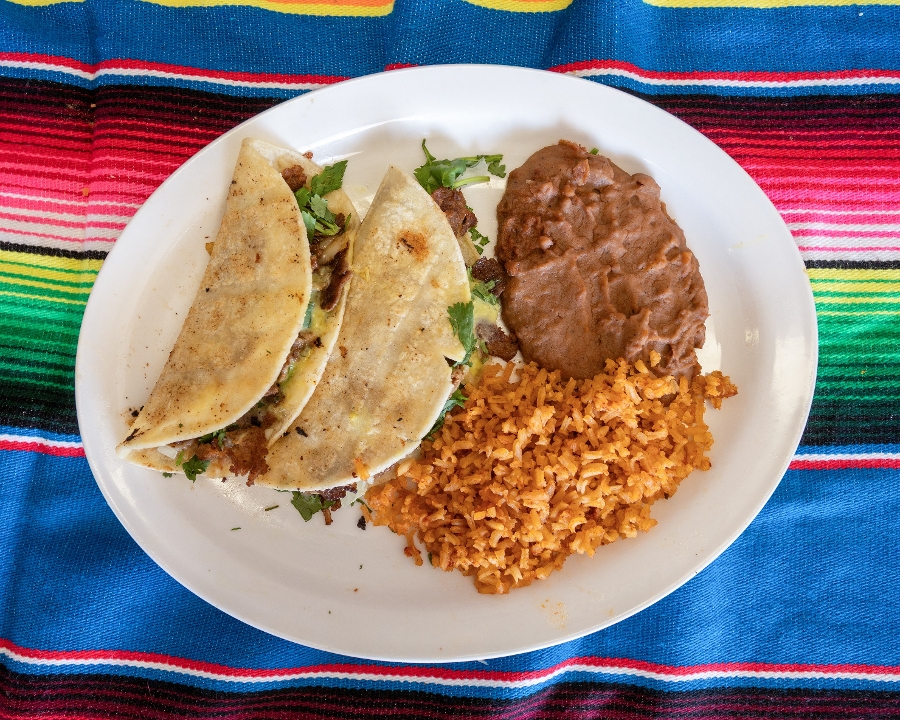 Street Tacos (2) Plate.