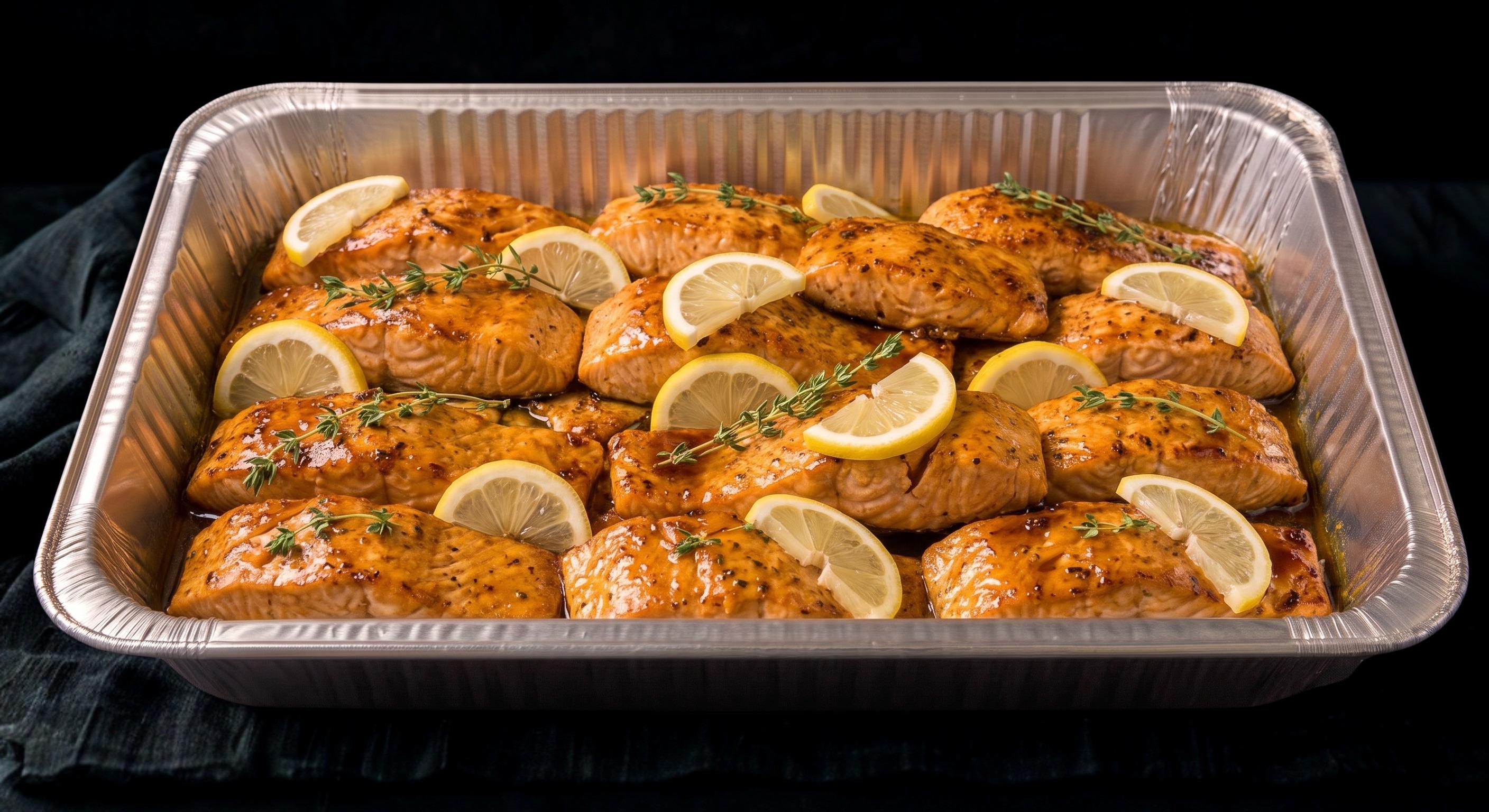 Grilled Salmon.