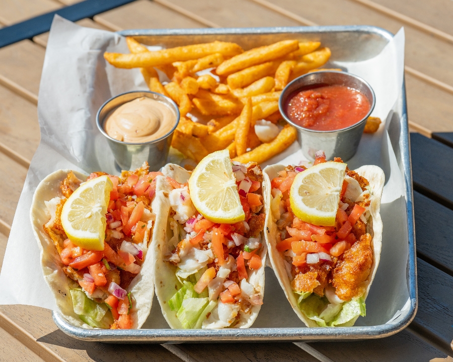 Fish Tacos.