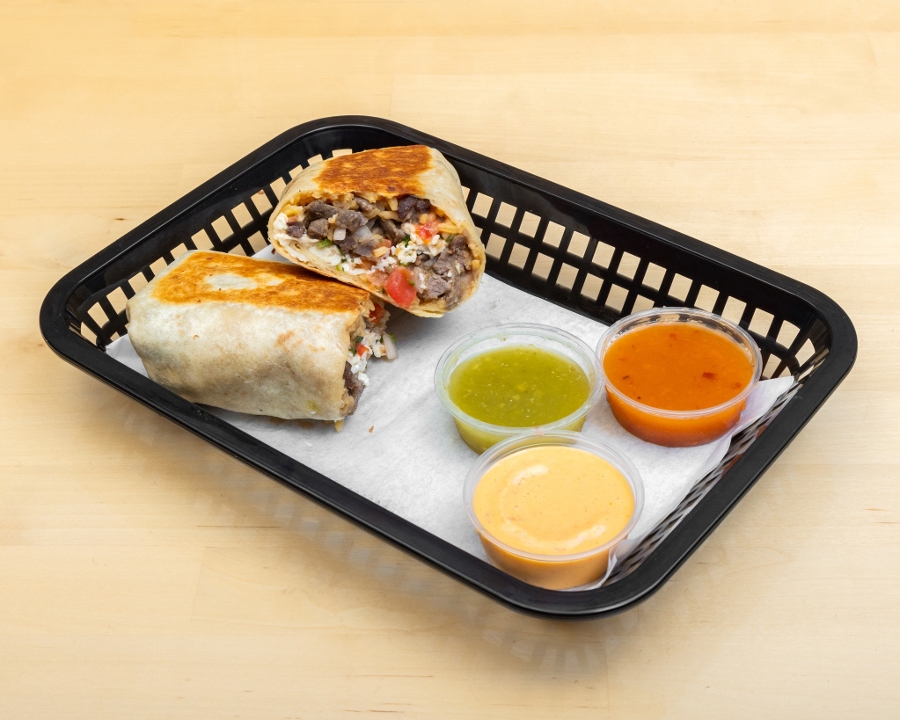 Burrito de Carne Asada (Steak).
