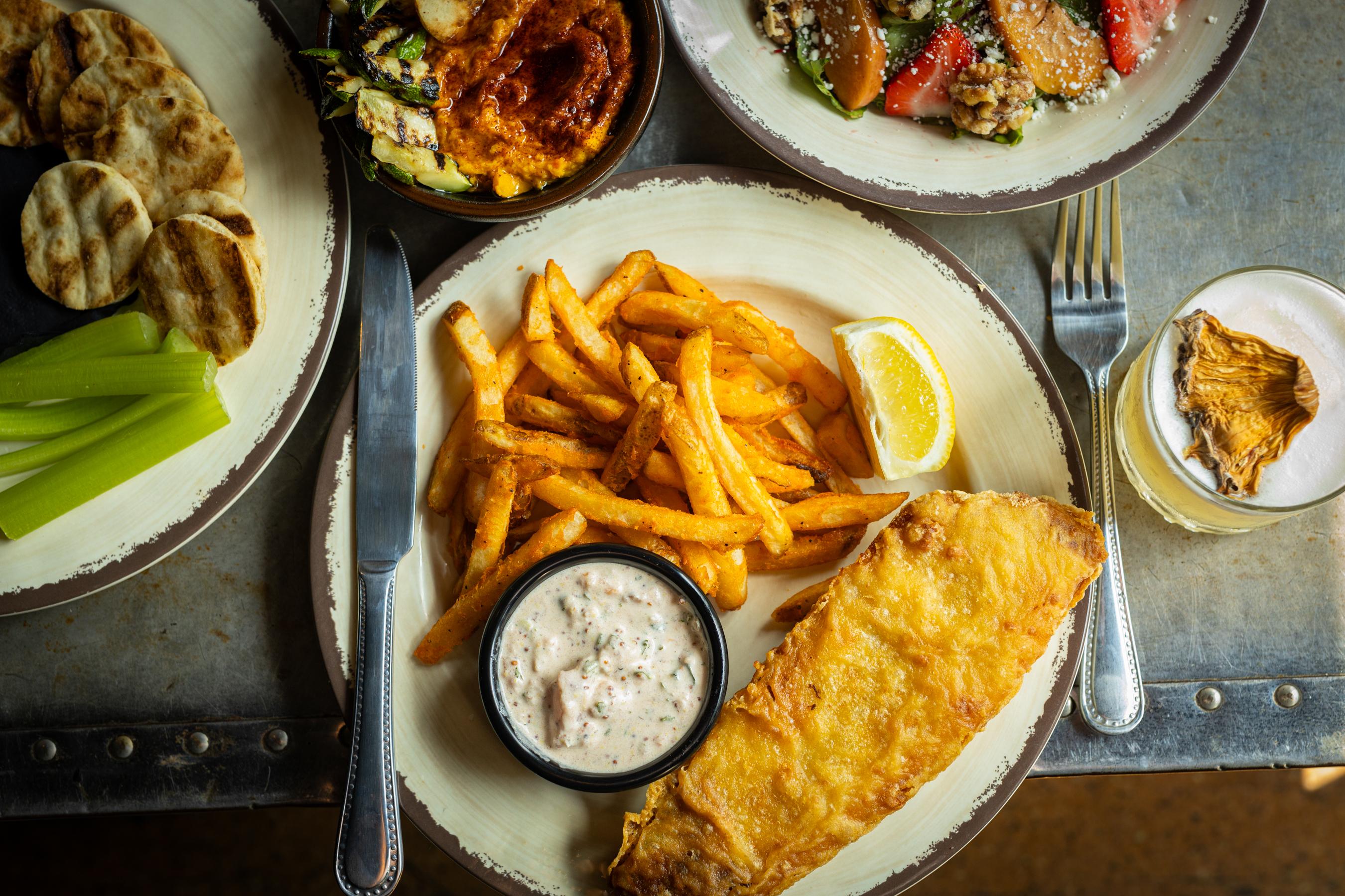*FISH + CHIPS.