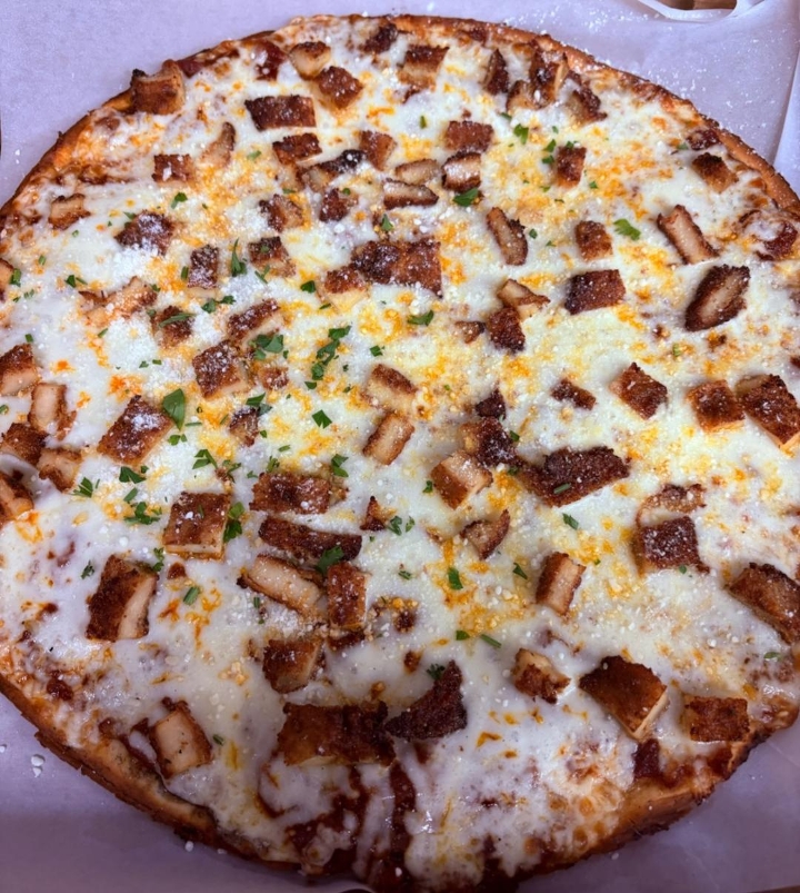 14" CHICKEN PARMESAN CAULIFLOWER.
