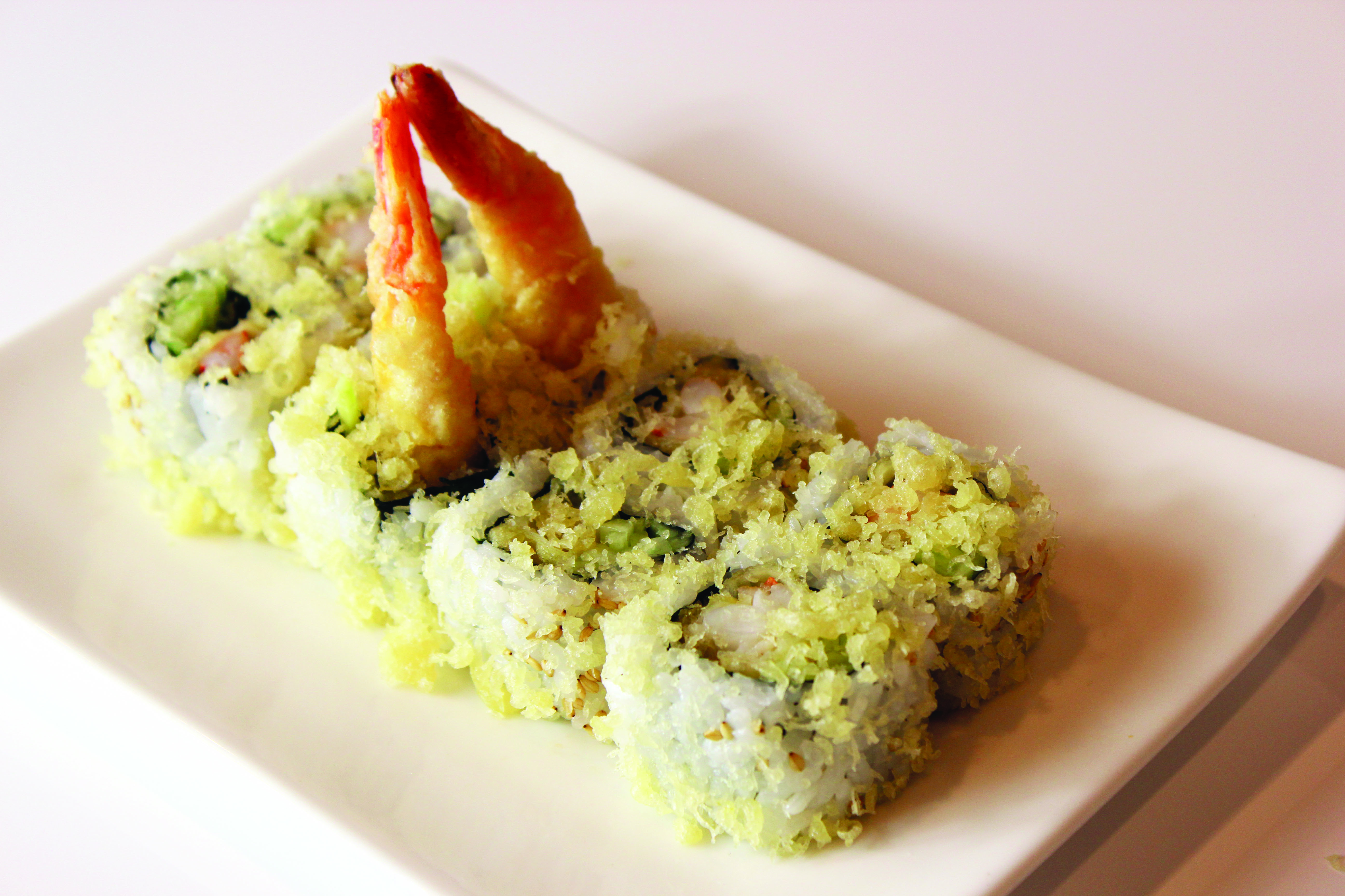 12. Crunchy Shrimp Tempura Roll.