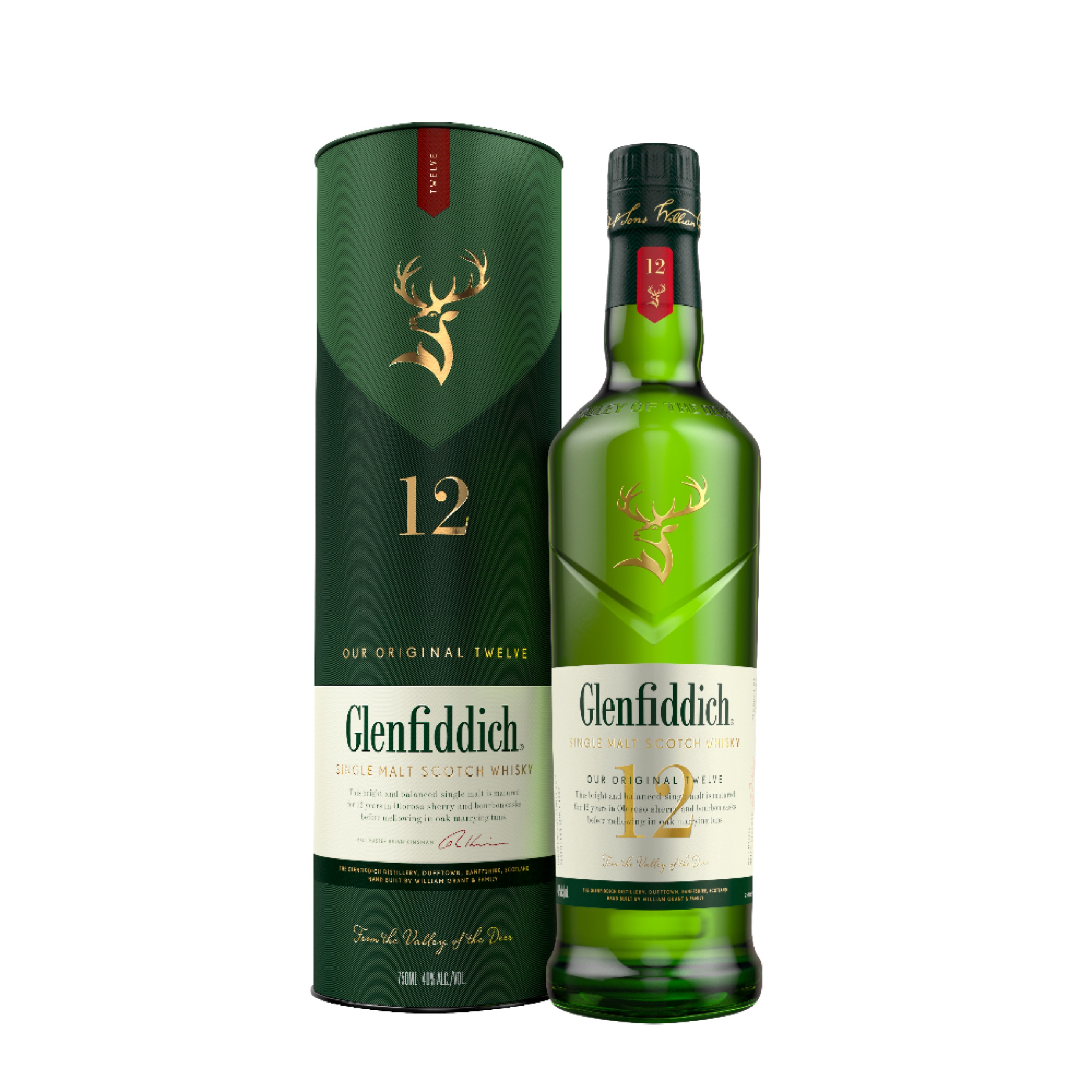Glenfiddich 12Y.